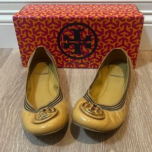 Tory Burch Leather Ballet Flats